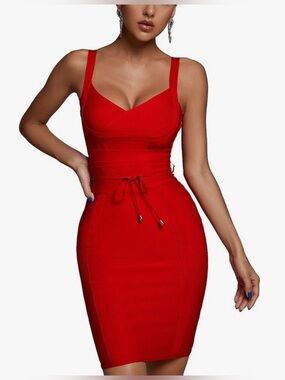 BELLA BARNETT Mini Dress Bodycon Party Club Dresses for Women Size XL